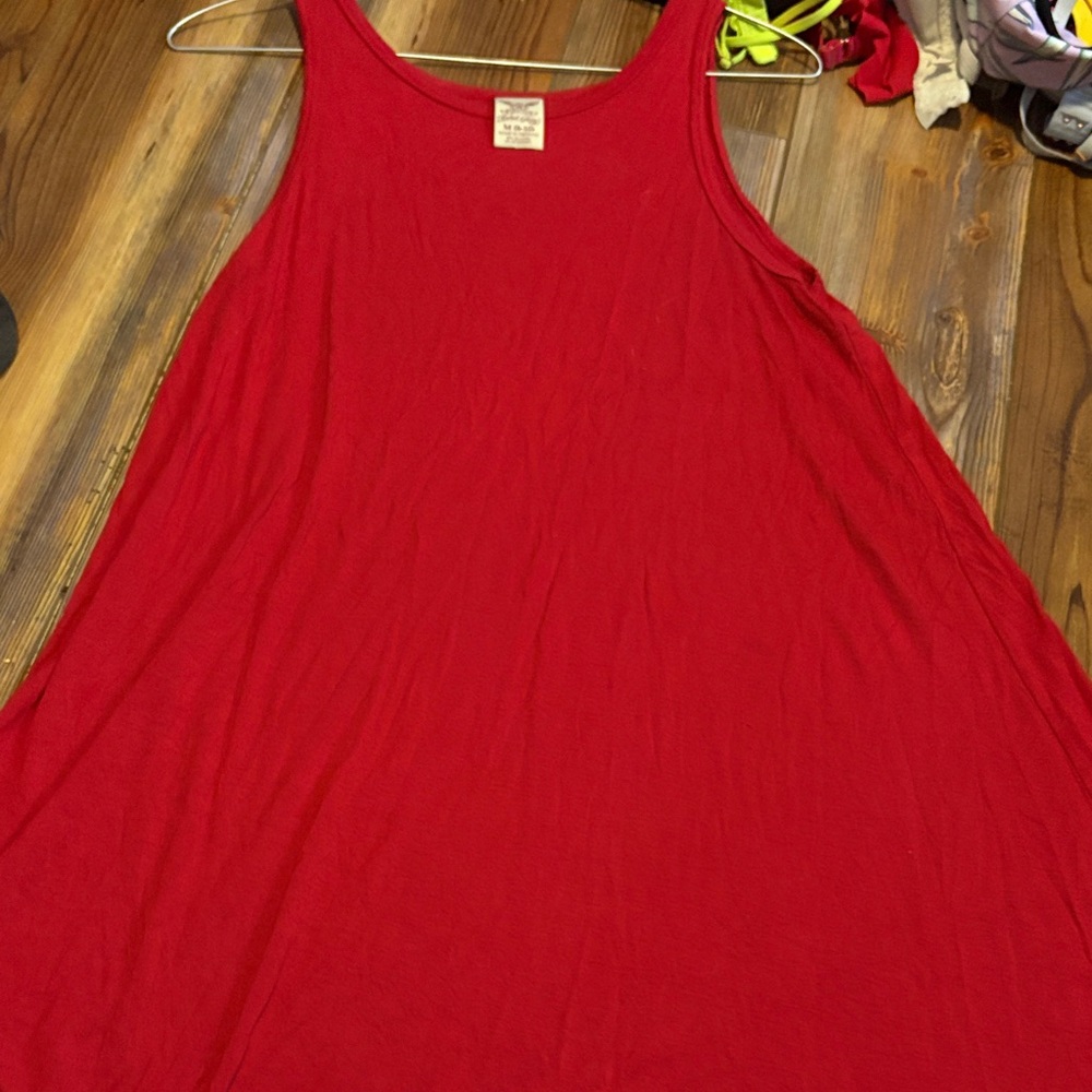 Faded Glory Sleeveless Red Dress